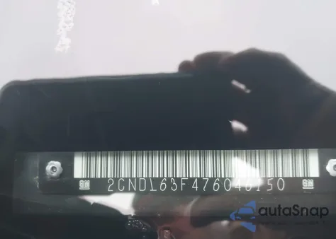 2007 Chevrolet Equinox Lt из США, поврежденный, VIN 2CNDL63F476046150